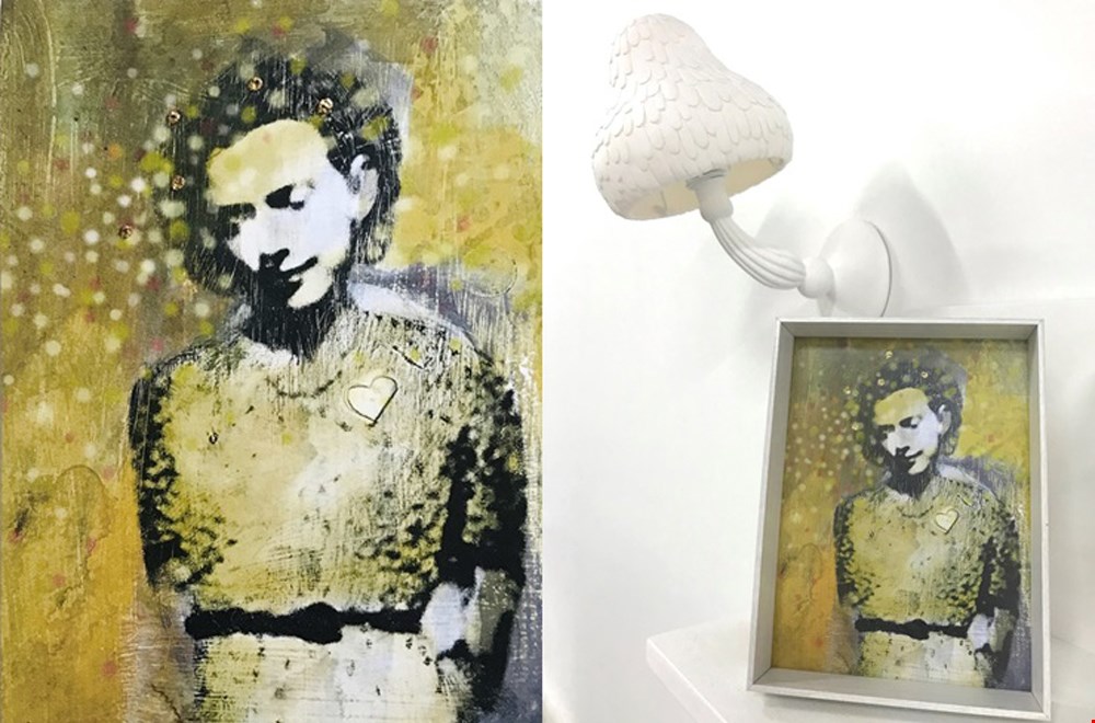 Mushroom lamp Mushroom lamp